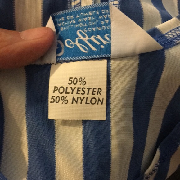 VINTAGE 1980’s Dolfin silky and mesh tank top - Picture 7 of 7